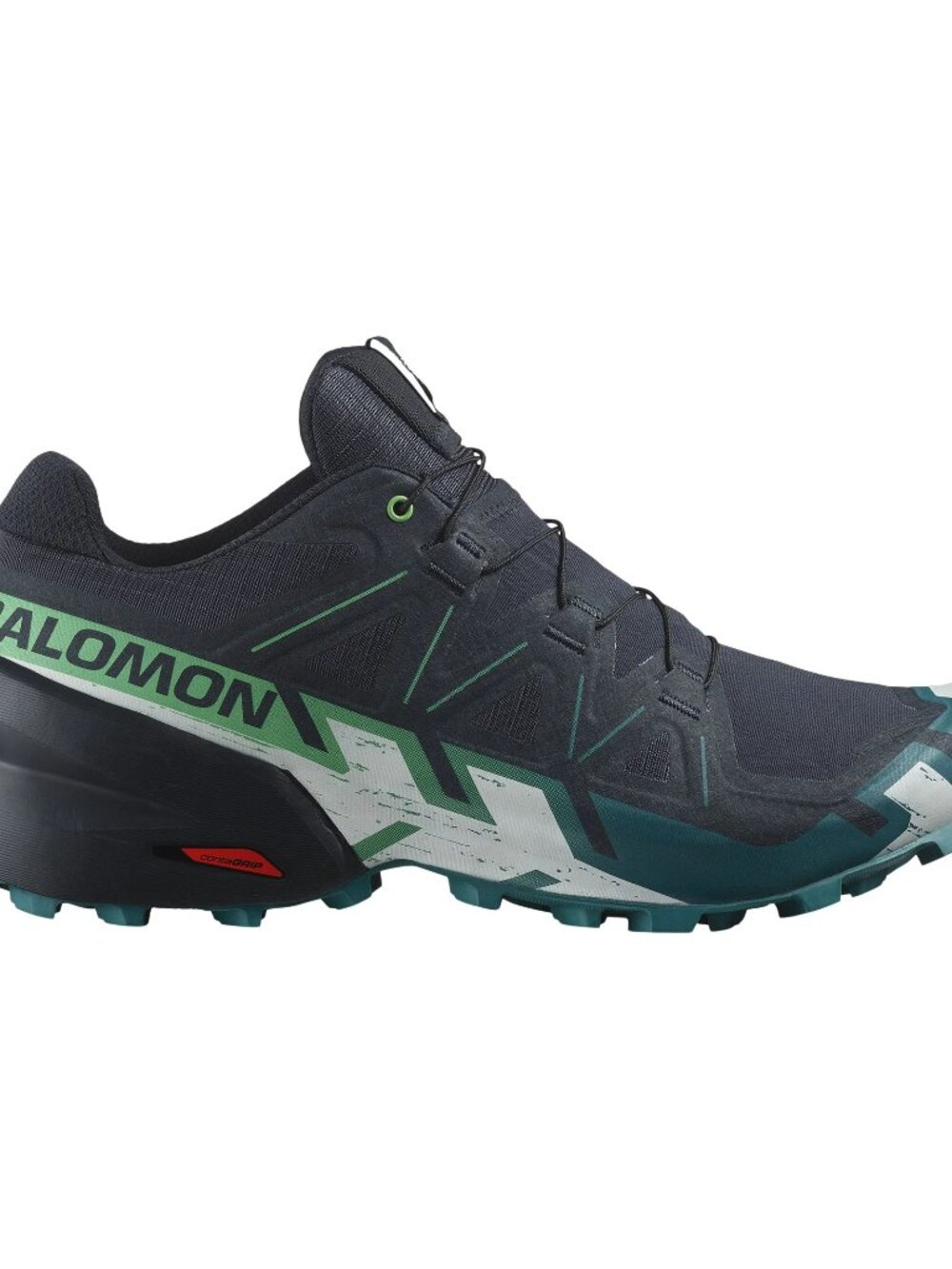 Brand New Salomon Men's Speedcross 6 Running Shoes - Cushioned, Comfortable